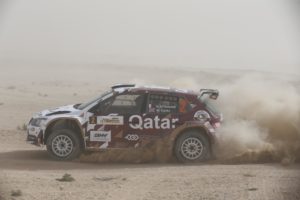 Second overall for Khaled Al-Suwaidi and Marshall Clarke after day one in Qatar_ - Copy